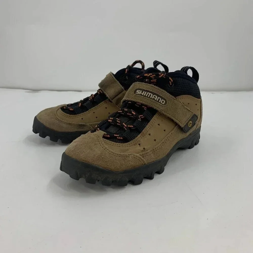Shimano Women's SH-M057 Cycling Leather Mountain Leather Bike Shoes‎ Size 7.5